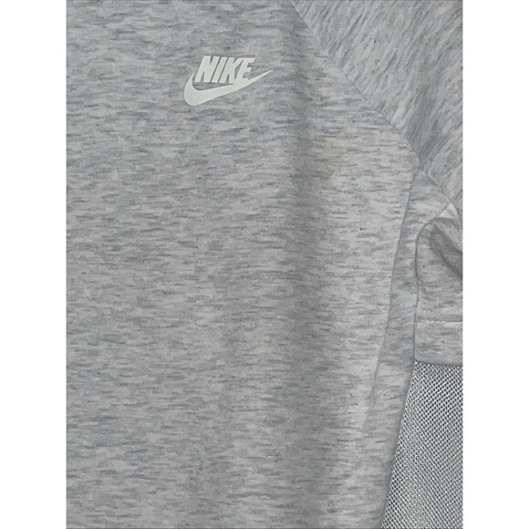 Nike Women's Tech Fleece Small Grey Mesh Athleisure Casual Athletic Workout Gym - Picture 7 of 12